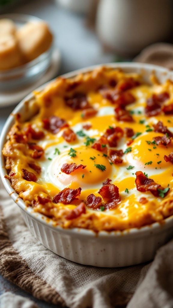 Bacon and Egg Breakfast Casserole